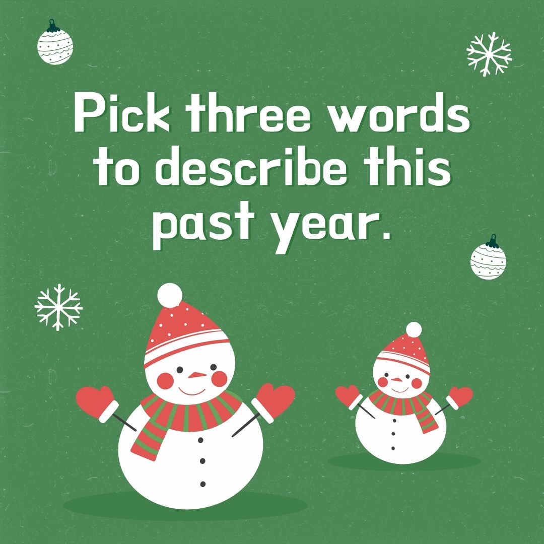 HN_Women's tweet photo. Comment down below three words to describe this past year! https://t.co/E2KaA7mYVU