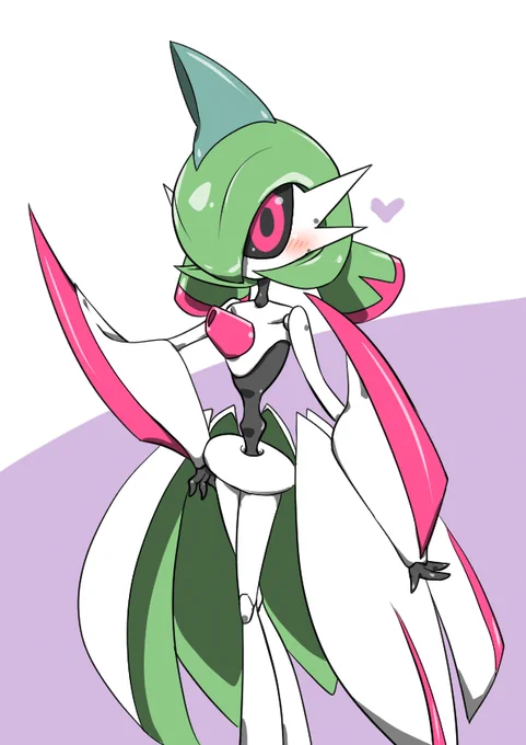 息抜きラクガキでテツノブジンちゃん 