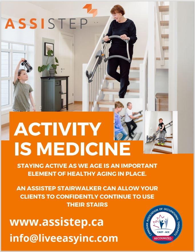 jimcloss's tweet photo. Make Activity a part of you your aging in place planning! https://t.co/TlcLutqYJj