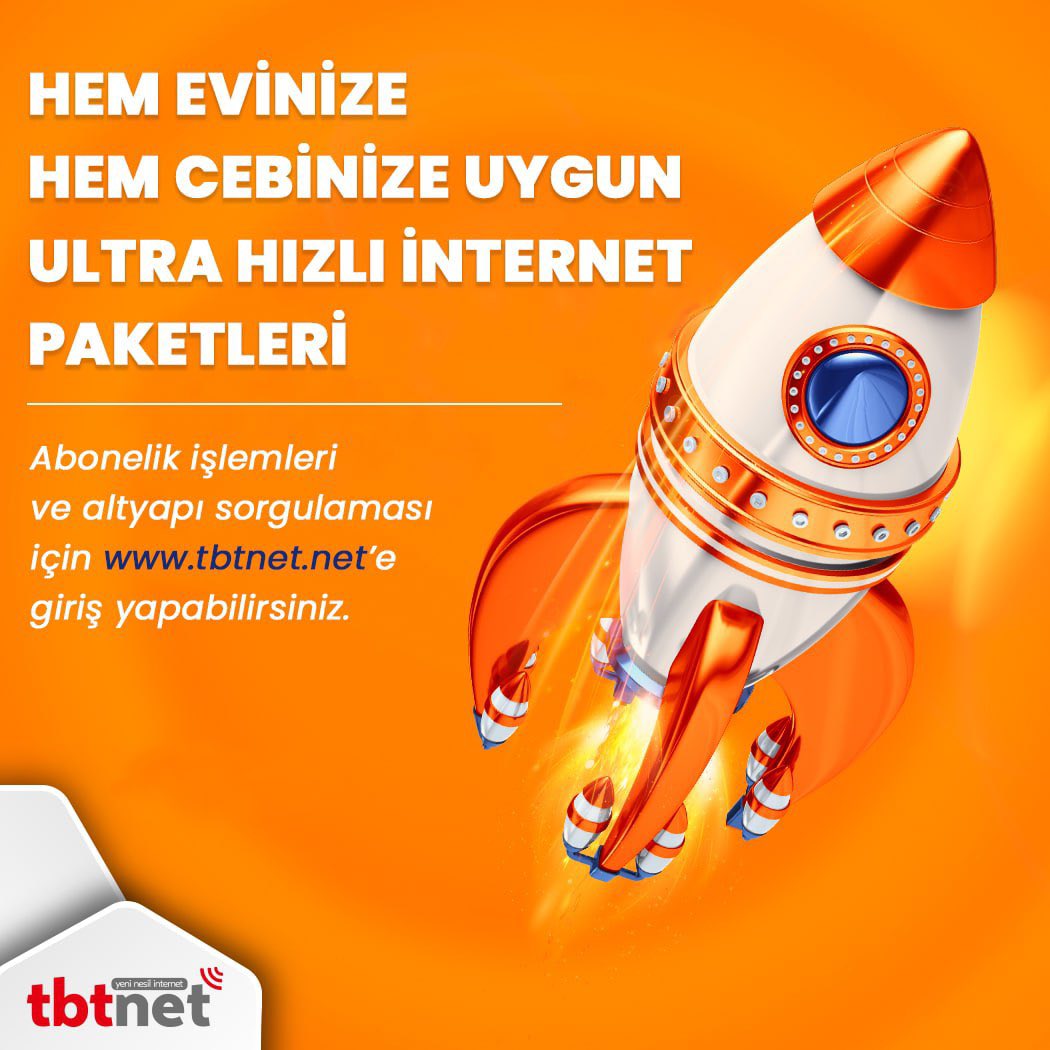 Hem evinize hem cebinize uygun ultra hızlı internet paketleri tbtnet’te🚀

Altyapı sorgulaması ve abone başvuruları için hemen tbtnet.net’e giriş yap, tarzına uygun paketi seç, aboneliğini tamamla🔥😎

#tbtnet #kocaeli #izmit #evinterneti #internetpaketleri #adsl
