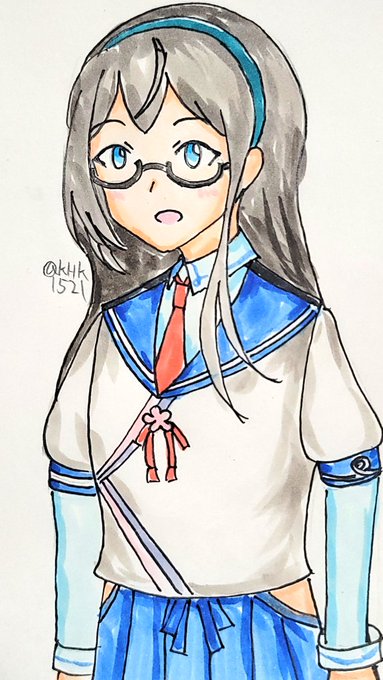 「ooyodo (kancolle) pleated skirt」Fan Art(Latest)