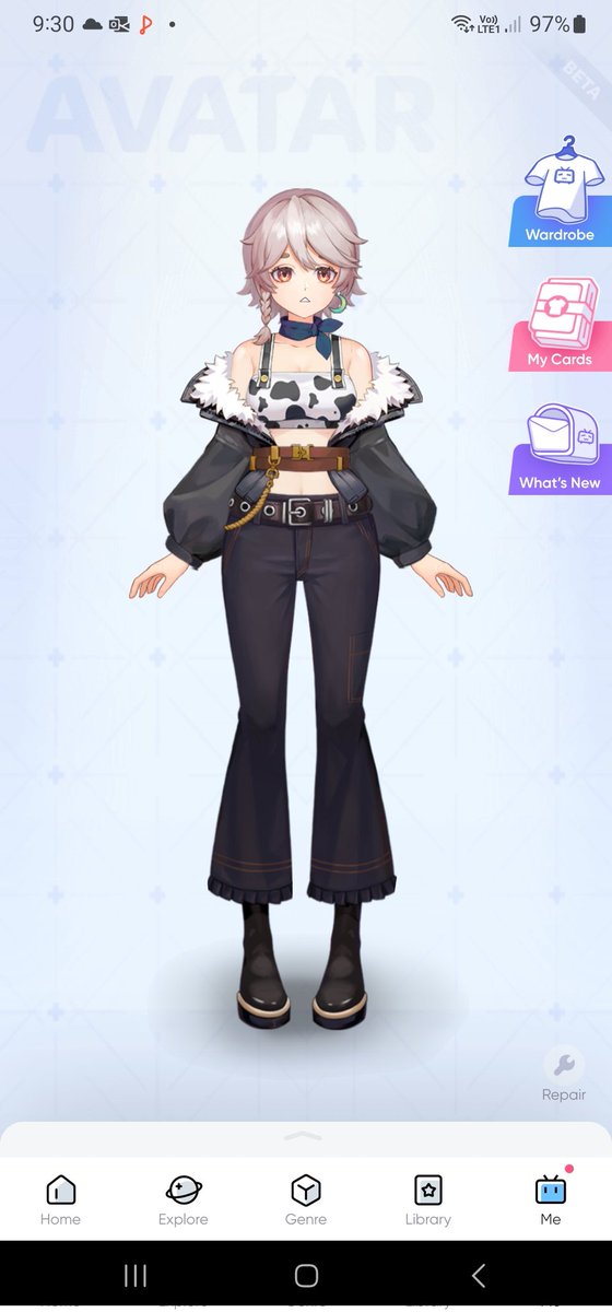 TwinkleStarsYZ's tweet image. #Avatarfun Dress up 22 #bilibilicomics