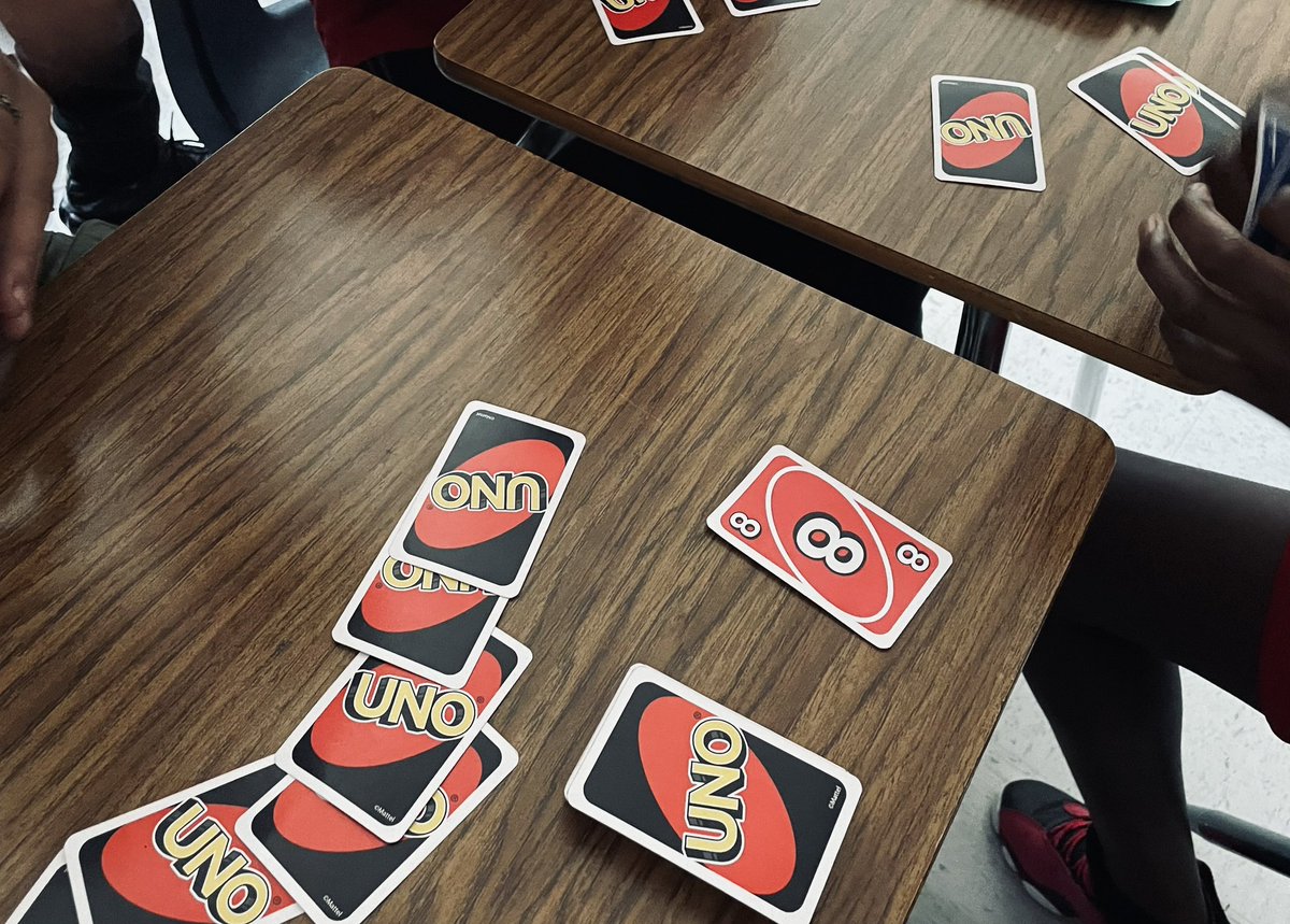 I’ve been teaching 17 years now &amp; everything has changed so much. Except for Uno. There will always be Uno.