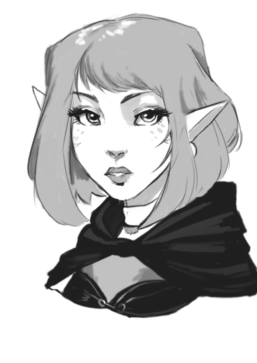 Currently on my last 3 sketch comms and plowing through ko-fi and render orders, so I'm opening 3 more spots for sketch comms this week!
Prices:
Portrait: $20
Waist up:$30
Full figure:$40
These include a bit of shading !
#DnDcharacter #ttrpgfamily