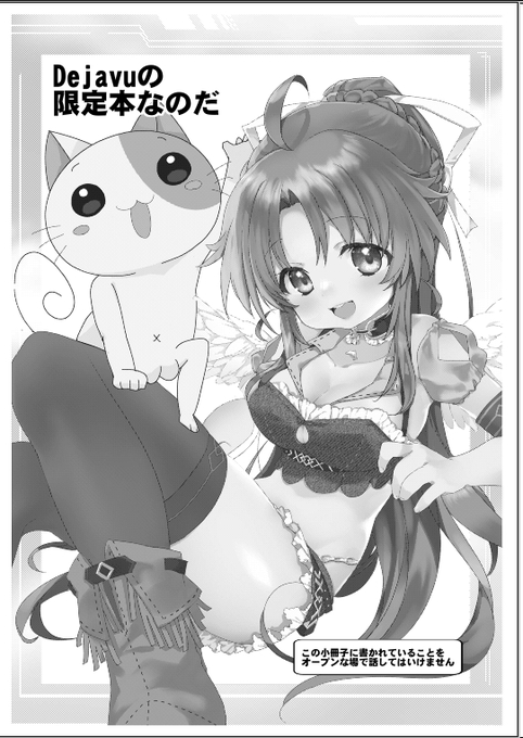 オマケ本脱稿
この小冊子に描かれている事をオープンな場で話してはいけません 