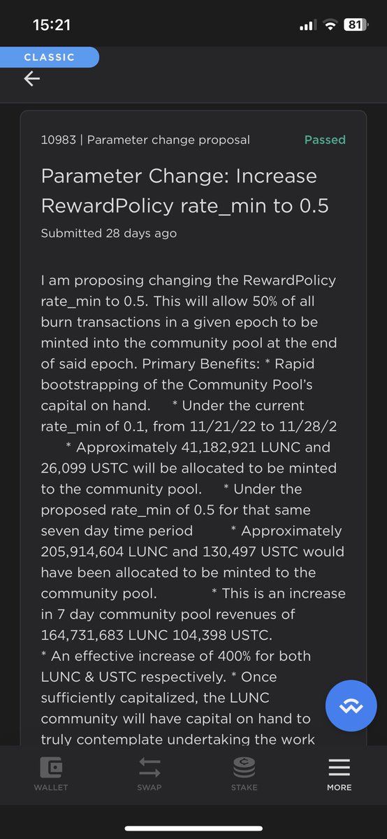 LunaVShape's tweet photo. #Binance announced to burn only 50% of trading fees

We all know why?! 

Proposal 10983 was passed!

Wanted to remind you that 
❤️https://t.co/nNL6Vp3YV3❤️ validator was one of the very few who voted actively against this prop

@LunaPunksNFT is for the #LUNCCOMUNNITY  

#LUNC https://t.co/qZARiYq3rI