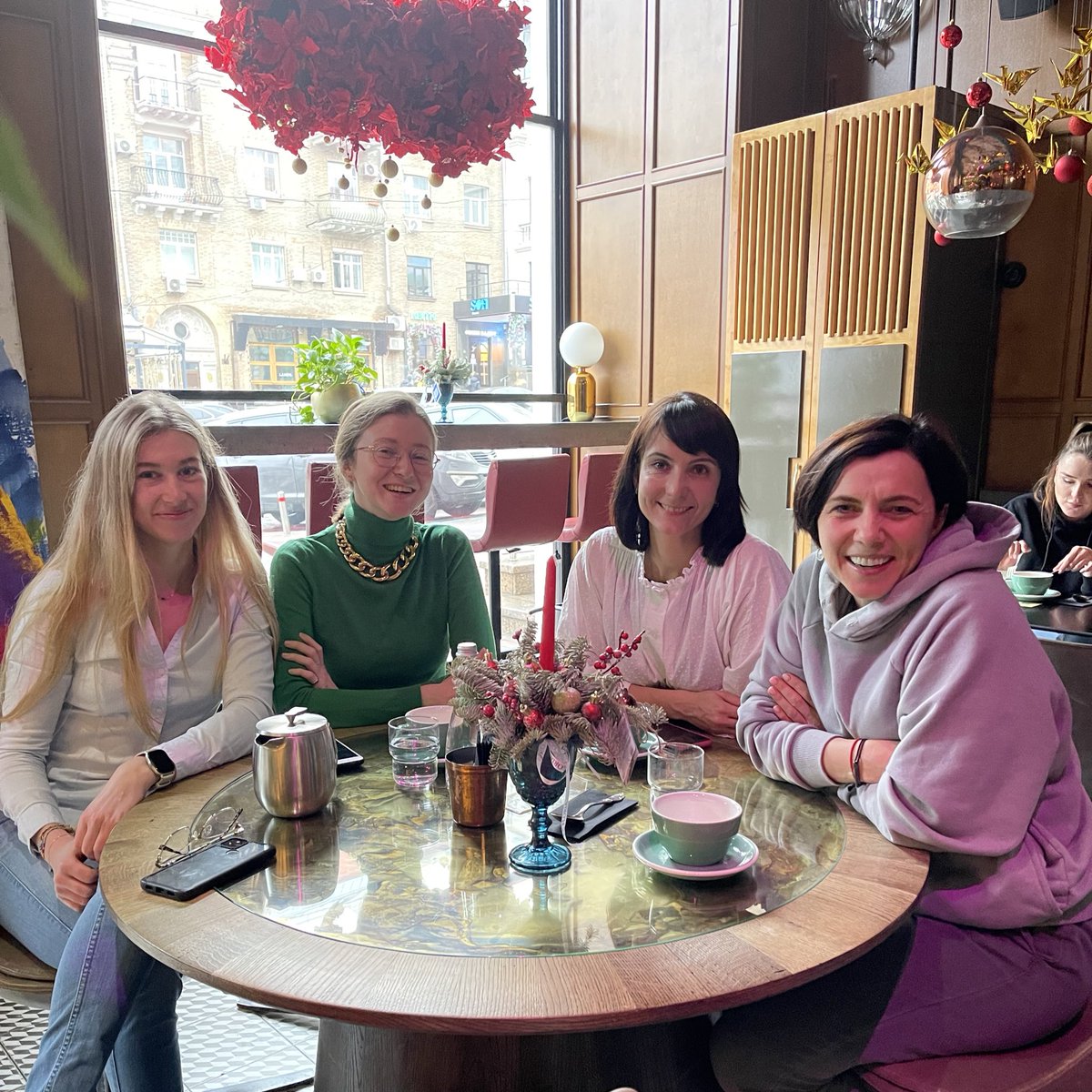 mykolska's tweet photo. Meetings in person with colleagues and teammates in Ukraine are now priceless. @dattalion Kyiv team mtg . Partners in fighting in informational frontline and bringing russia accountable. Ukraine will win 🇺🇦 #dattalion #UkraineWillWin https://t.co/WaRer7dYL0