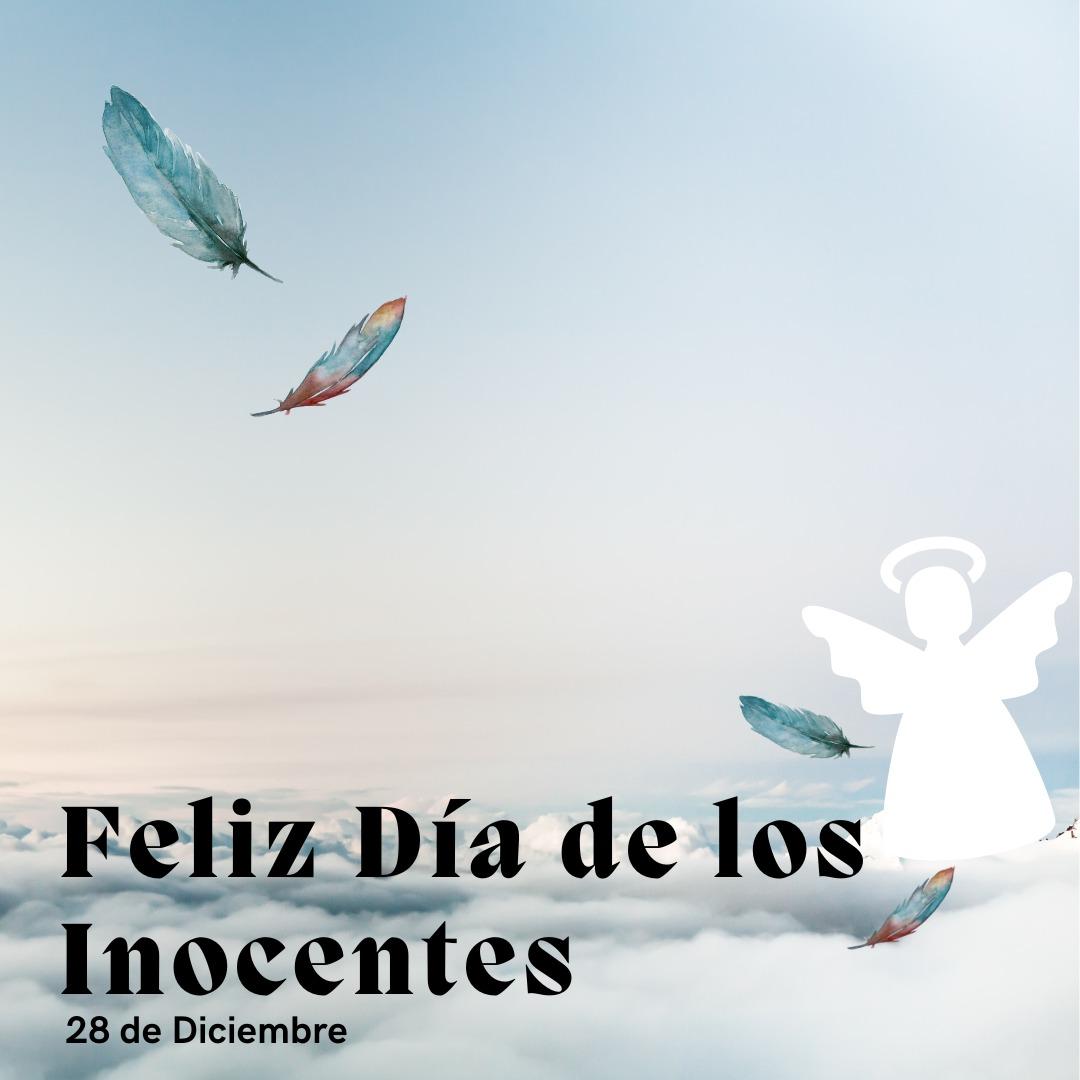 Hoy celebramos El Día de los Santos Inocentes.😇

En conmemoración de un episodio hagiográfico del cristianismo.
.
#DiaDeLosInocentes