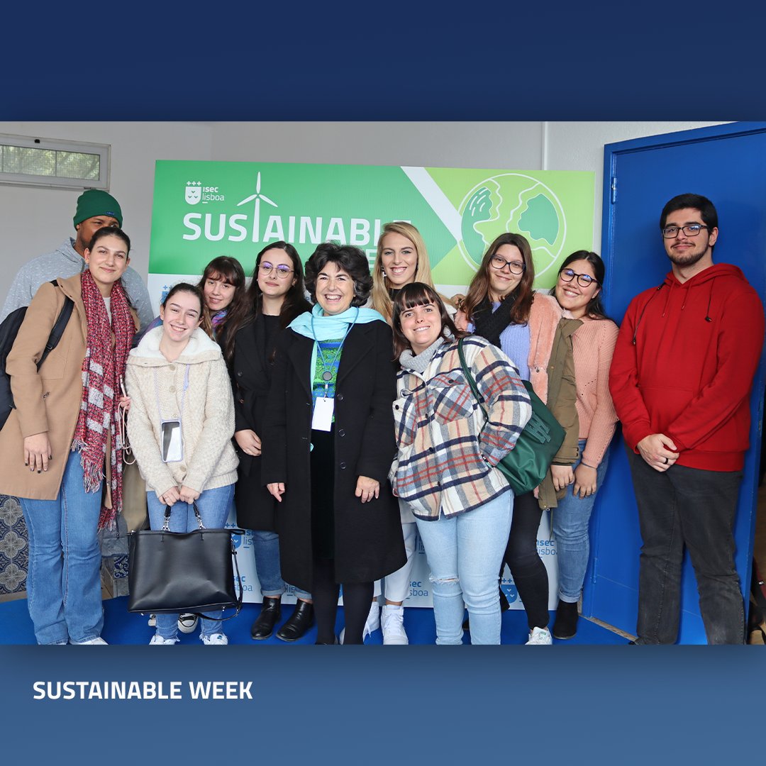 ISECLisboa's tweet photo. Este ano letivo está a ter momentos inesquecíveis! 😍 Para ti qual foi o melhor momento do 1º semestre até agora?

#ISECLisboa #EnsinoSuperior #Formação #JobTalks #SustainableWeek #WelcomeDay https://t.co/Tm1vtNqzBE