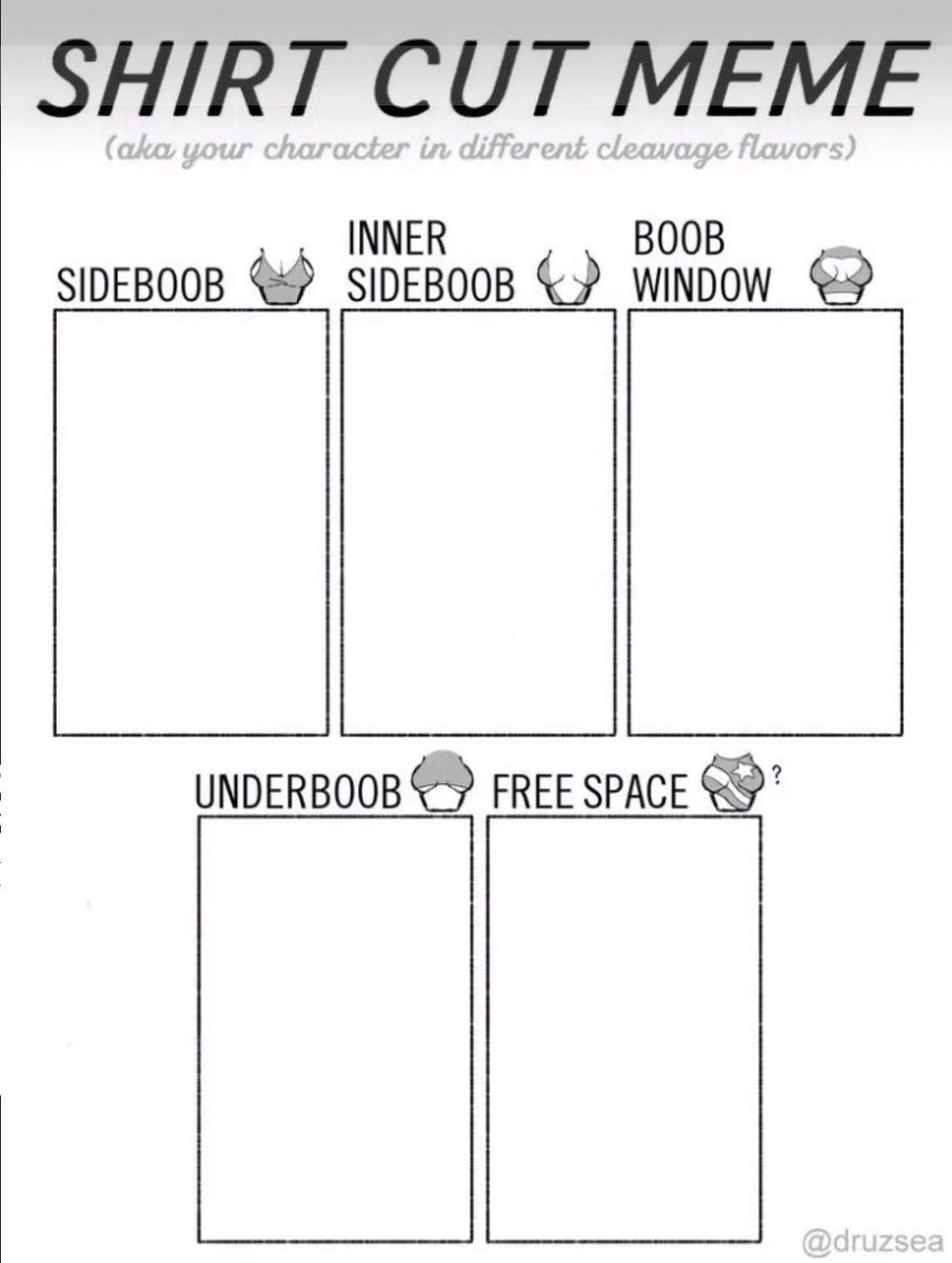 shadowfurlove's tweet photo. Going to do this.
In NSFW and latex especially.
Suggest the girls you wanted to see in the boxes.
I will choose 5 randomly and send them the high res. too

#shirtcutmeme2022 #anime #manga #animegirls #hot #NSFW #latex #commissionsopen https://t.co/dqNxKIzrqB