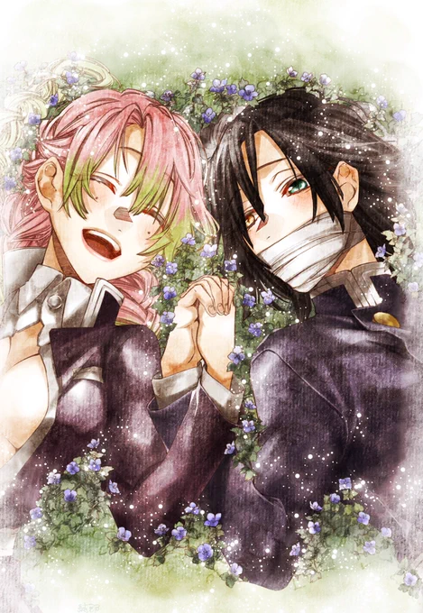 #今年も残りわずかなのでお気に入りの4枚を貼る来年は月1枚描けるようにがんばる今年は全然絵描けなくてごめんなさい! 