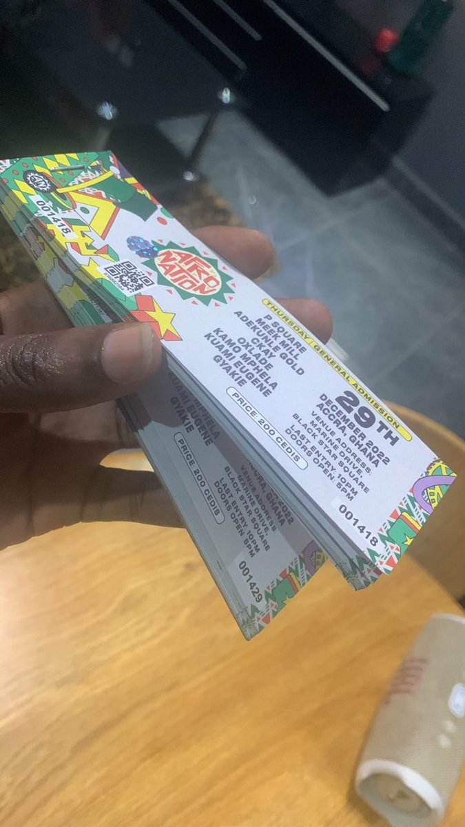ghonetv's tweet photo. Do you want to go to #Afronation? 

General access ticket giveaway 🎉 🎉

All you have to do is: 
Drop your full name, Phone number and guess 3 artistes performing with the hashtag #EIBAfronation 

10 winners will be selected at random tonight https://t.co/hkkdJoldqC