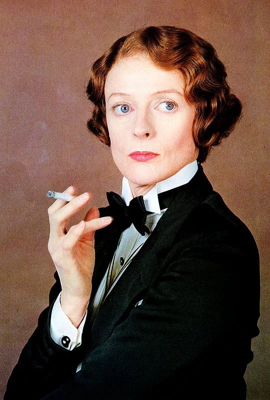 Happy birthday to maggie smith, who did a fabulous job confusing me as a teenager 