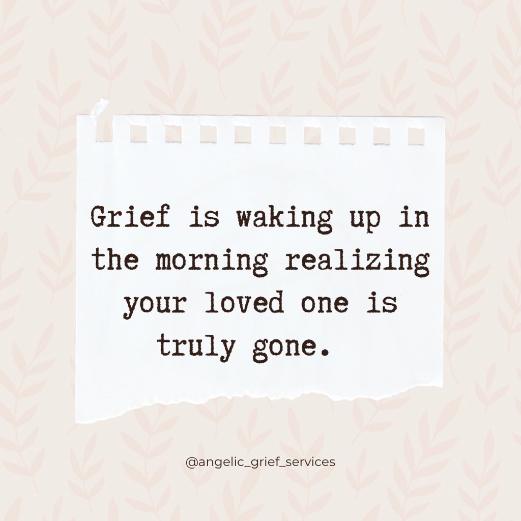 Mornings feel like waking up to a dream and nights feel like sleeping hoping it’s a dream.

#grief #lossandgrief #griefcoach #griefjourney #lossofalovedone #explorepage #exploremore #healedwithpurpose