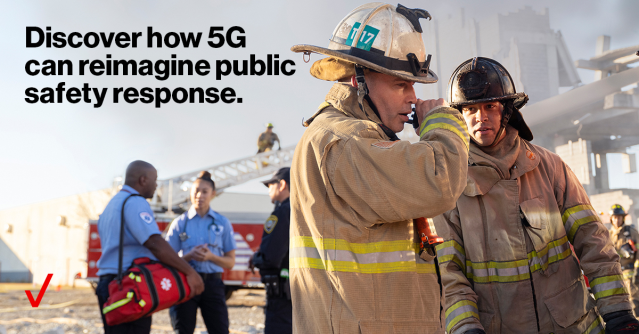 Knowing what’s happening around you is key to a successful public safety response. #5G can help give #FirstResponders situational awareness. <a href="/vzfrontline/">Verizon Frontline</a> #VTeam bit.ly/3Vv1LVR
