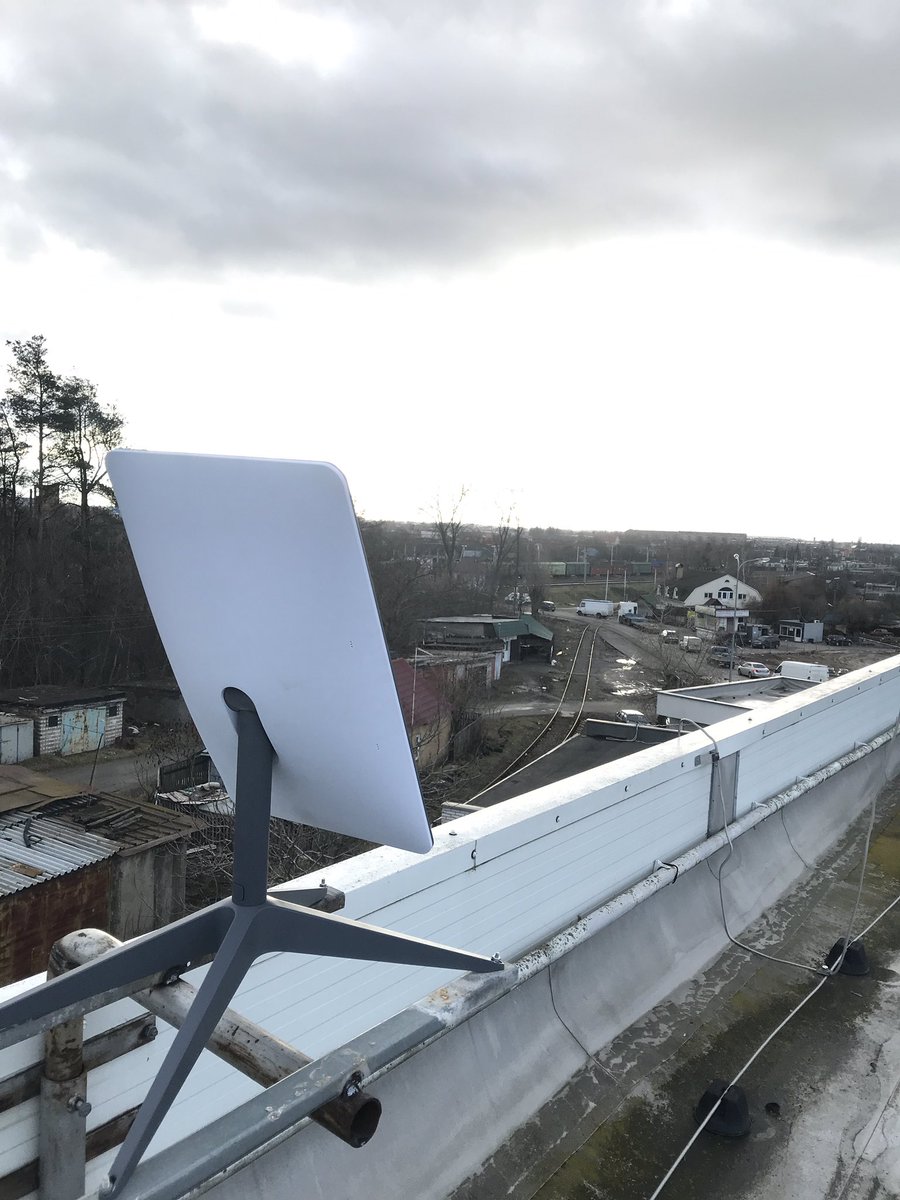 roffdaniel's tweet photo. Many thanks to Mr. @elonmusk for @SpaceX and Starlink technologies, now in Ukraine this is just the way and it helps a lot to survive https://t.co/c71WlLu66t