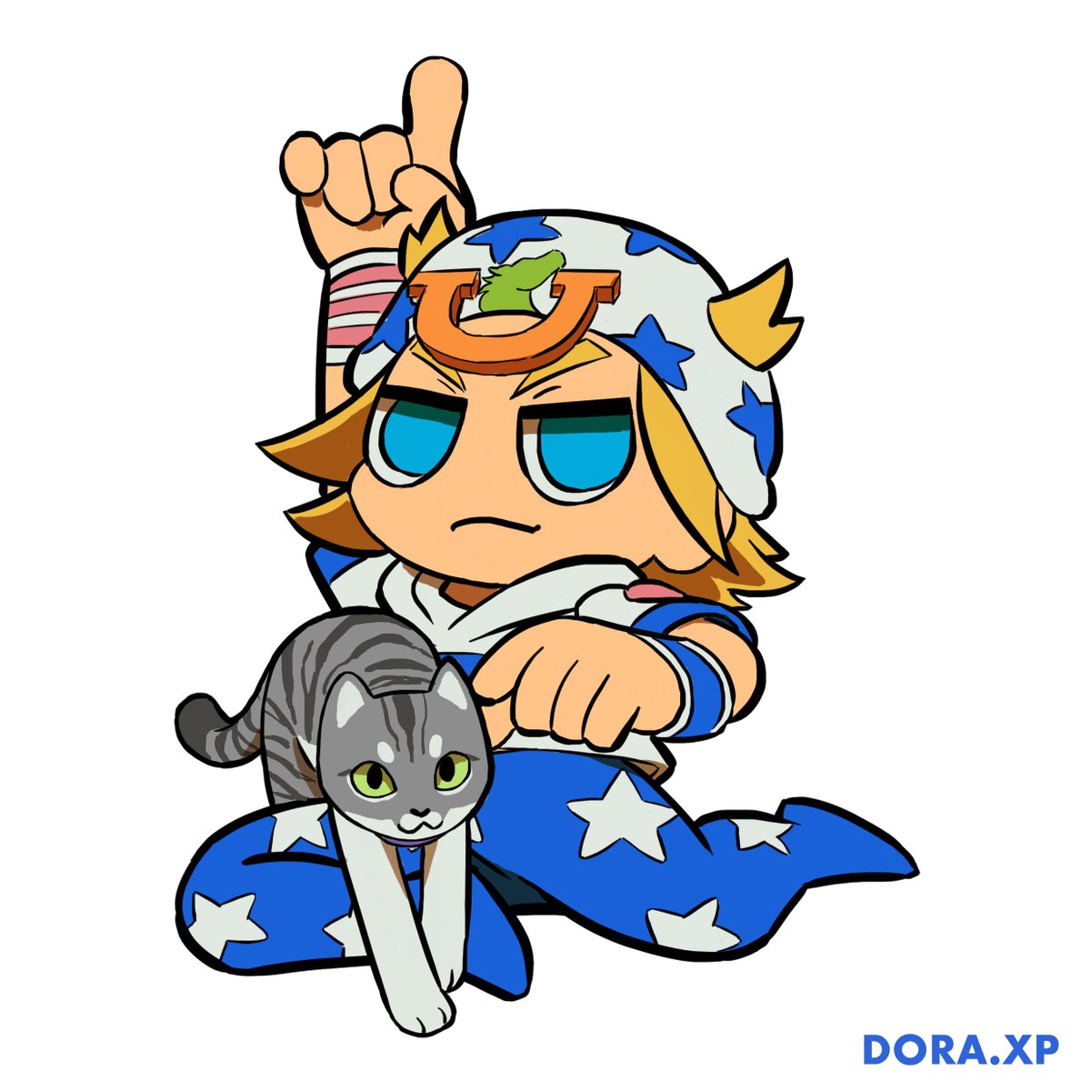 XpDora's tweet photo. Comission for @leeodorini (on instagram)

Thank you very much for the confidence on my work! Hope you liked the result.

#Commission  #encomenda #comissionsopen  #jojo_anime #JoJosBizarreAdventure    #johnnyjoestar #chibi #kitty https://t.co/33CruYWGUW