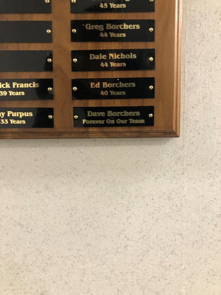 supalumprod's tweet photo. The newest addition to our anniversary board went up last week. We are so grateful for the care and heart that Dave Borchers put into everything he did, especially his work at Superior!

Here's our reminder to "be like Dave!" https://t.co/zkNWtchGAl
