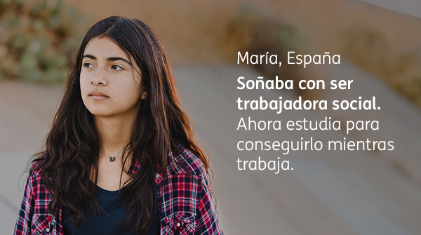 María y Mohammed son dos de los miles de jóvenes que están haciendo sus sueños realidad gracias a Generation Unlimited. 🧵 👇🏼 #ImaginaUnFuturo