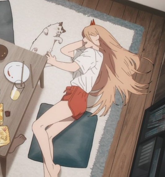 Power and meowy #chainsawman #チェンソーマン #power #csmpower