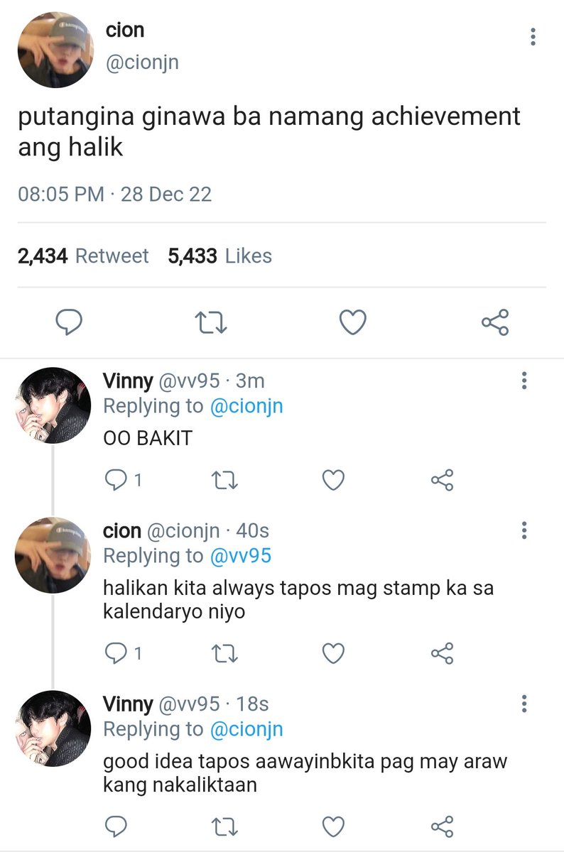 Filo #Taekookau Where In..

Vinny ( Kth ) And Cion ( Jjk ) Are Always Coming At Each Other'S Neck. 1591