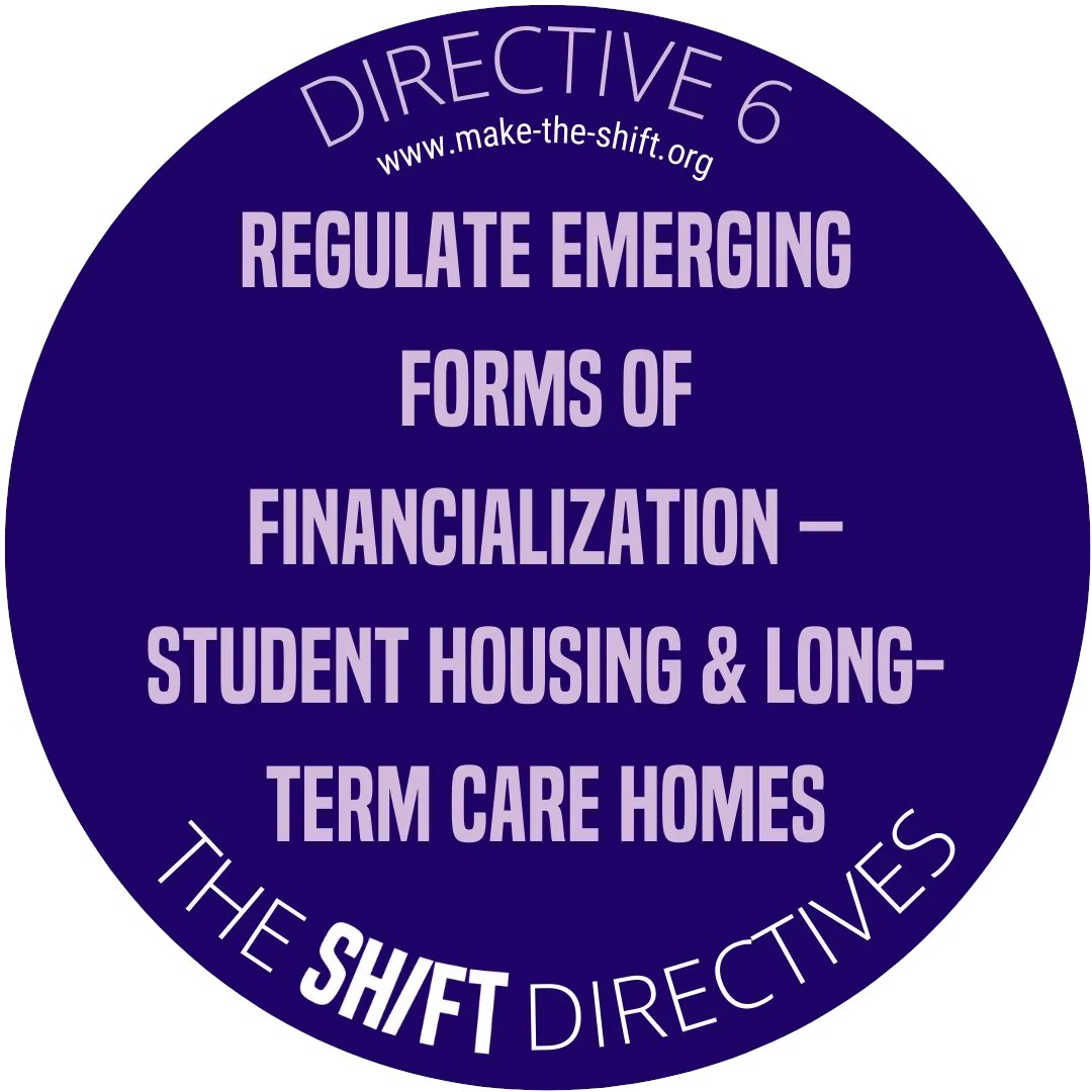 Make_TheShift's tweet photo. Last year #Turkiye uni students started sleeping on the streets & in school bldgs after corp investment drove the $ of #housing up 31-290% across the country.
#Financialization of student & care housing must be regulated for affordability & adequacy. #TheShiftDirectives https://t.co/VV9ckdzYcA