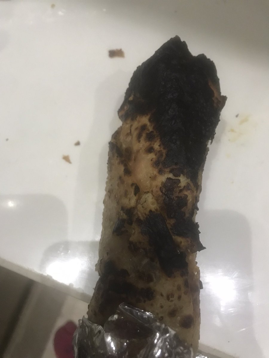 sameeksha_924's tweet photo. @Swiggy @SwiggyCares please look into my concern.this behaviour is extremely disappointing and makes me want to give up Swiggy. I was delivered completely burnt food yet no action is being taken from your end despite repeated complaints. Do you have no shame whatsoever? https://t.co/KC8rNmlIIP