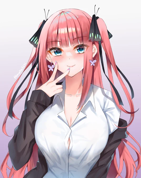 ロング二乃 #五等分の花嫁 