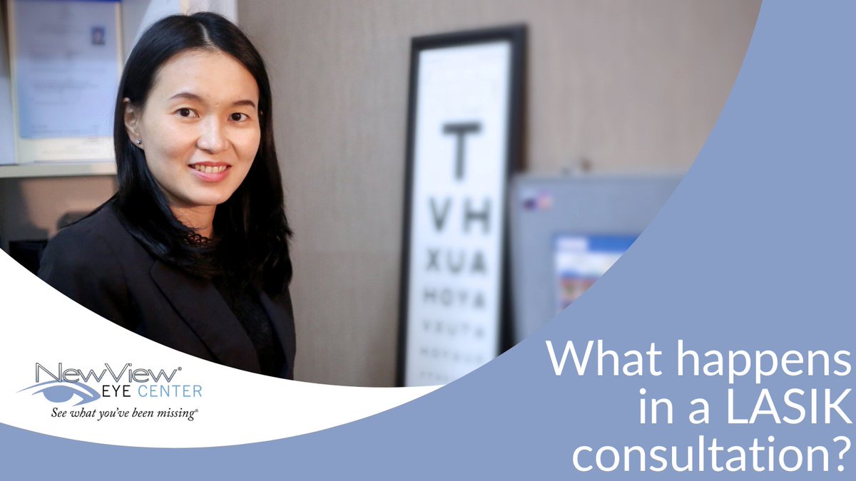 NewViewEye's tweet photo. On the day of your #consultation, you and the doctor will go to a private room to discuss your use of #eyeglasses and #contacts, why you want #LASIK, and more.

Continue reading on our blog - https://t.co/O0lUi9slCG. https://t.co/mN7Ep28m1O