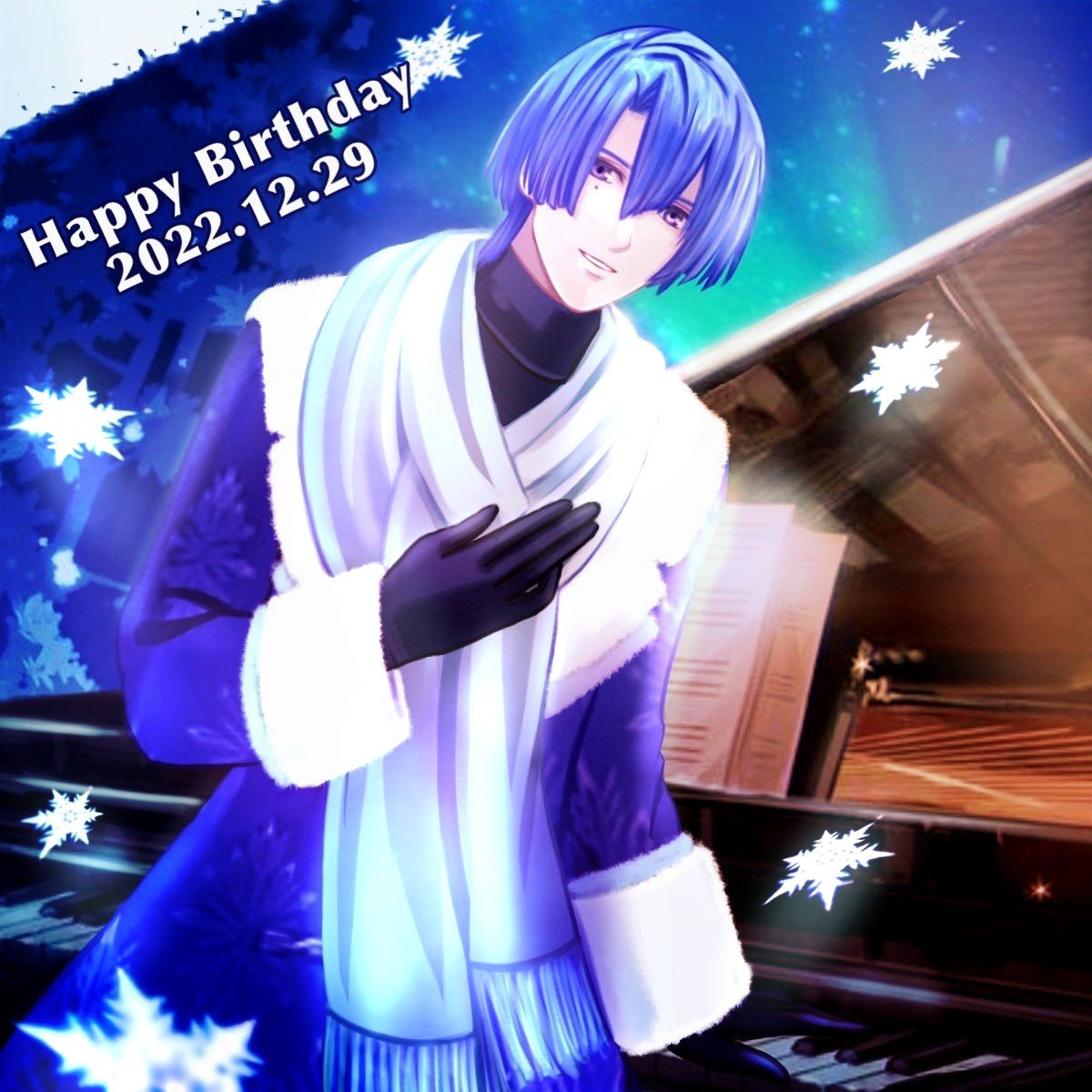 聖川さんお誕生日おめでとうございます🎉
素敵な一日になりますように❄️
#utapri_masato_BD2022