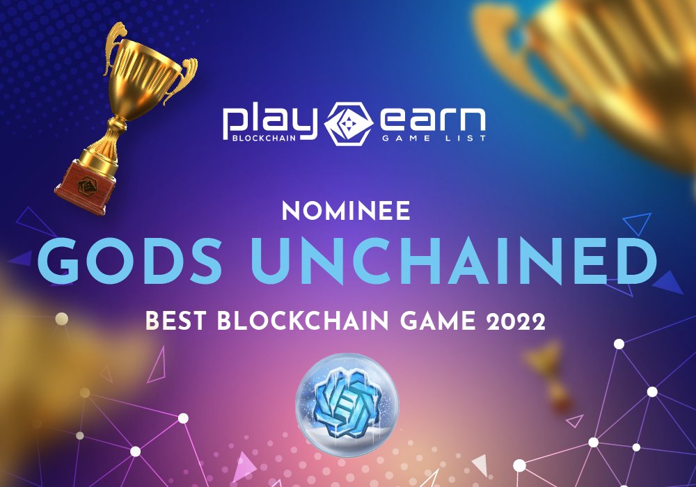 GodsUnchained's tweet photo. Mortals! We've been nominated for Best Blockchain Game of 2022 by @play2earncrypto 🔥

Voting ends tomorrow, we need YOUR vote 👉 https://t.co/P05XuUXSog https://t.co/zruVrzWwc2