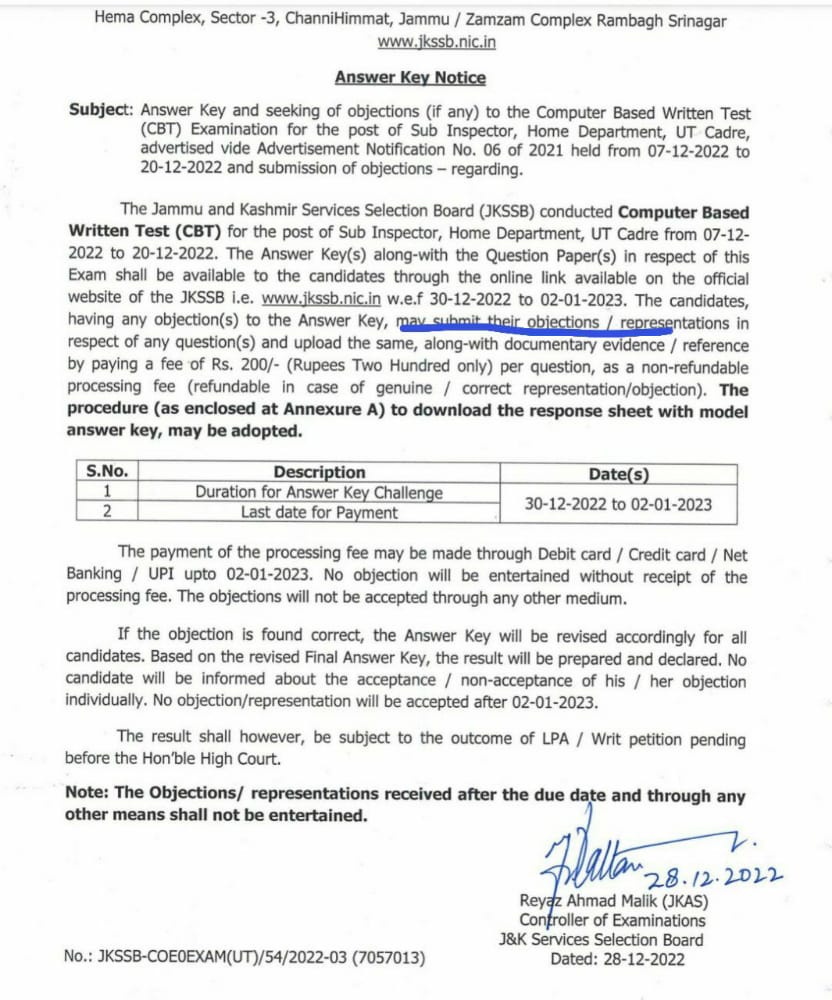 MehrajMalikAAP's tweet photo. Another #JkssbScam?? students have alleged that answer sheets of recently held #JKPSI were leaked online. JKSSB has become hub of corruption. #ScrapJKSSB @manojsinha_
@OfficeOfLGJandK @jkssbofficial https://t.co/s3Gr9p8QnC