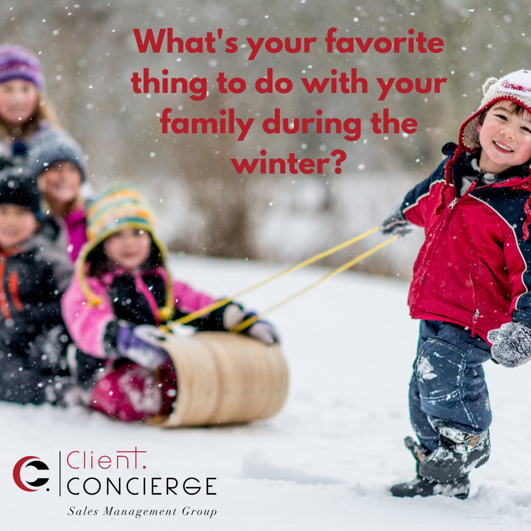 CCSalesMgmtGrp's tweet photo. #winterfun  #winter #family #remotehotelsales #sales #ccsmg #clientconcierge #hospitality #sales https://t.co/9NqeaToYxE