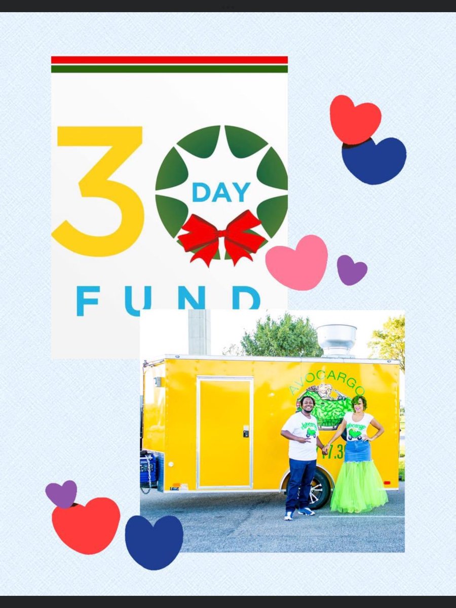 We are THANKFUL Avocargo will walk into another successful year It is organizations like the 30 day Fund that support local businesses during a time of NEED #foodtruckva #757 #norfolkva #portsmouthva #virginiabeach #chesapeakeva #newportnewsva #suffolkva #hamptonva #30dayfund