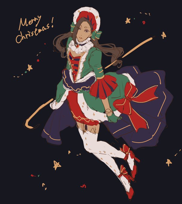 「ドレス メリークリスマス」のTwitter画像/イラスト(新着)｜3ページ目