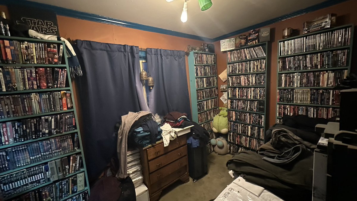 dijit23's tweet image. Finally, I know where to donate/bequeath my rather extensive DVD/Blu-ray collection. 
All started with the second photo, the innocent days of obtaining a dream I had since studying film @ Syracuse Newhouse in 1977, owning my own film library. &amp;amp; yes, there are rare beauties.