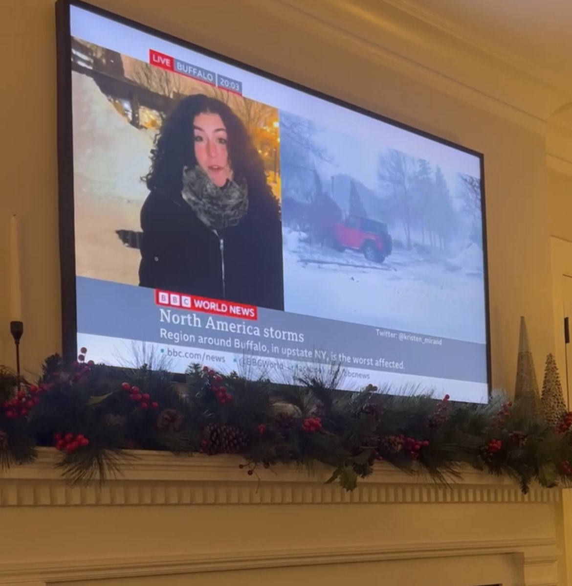 Thank you <a href="/BBCWorld/">BBC News (World)</a> for letting me share what it has been like in Buffalo over the past several days. #BuffaloBlizzard