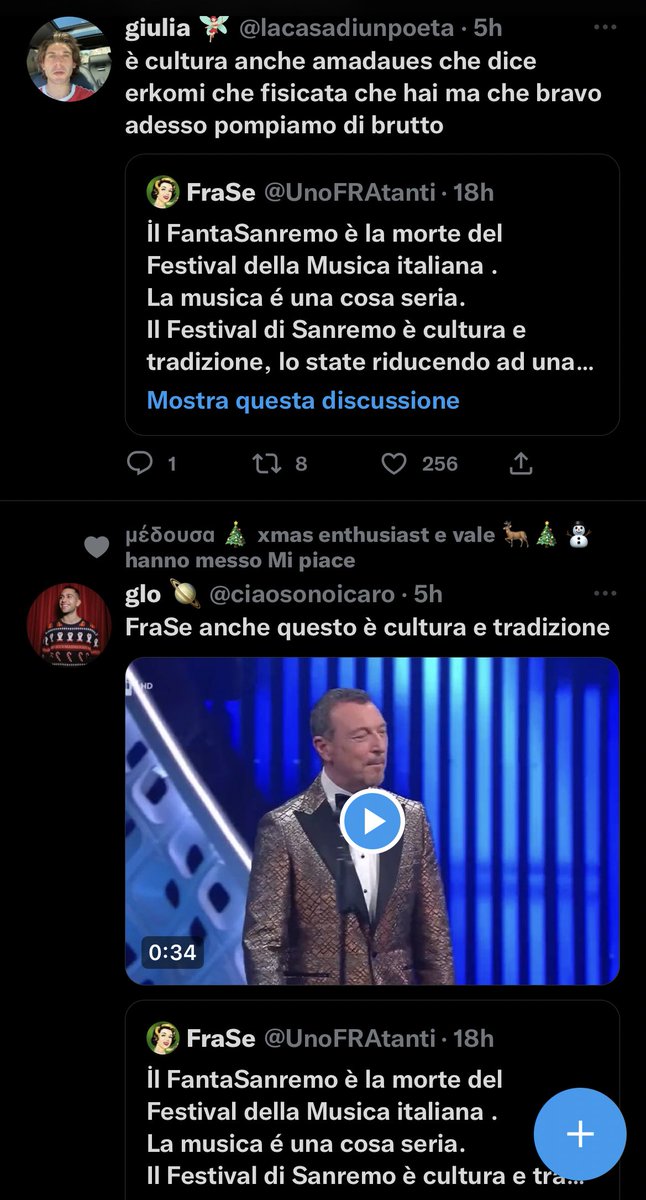 mxrystans's tweet photo. sto volando #fantasanremo #fantasanremo2023 https://t.co/hibmYQLUOb