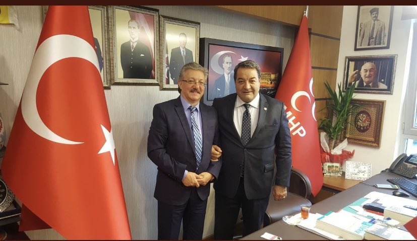 ayhanorsel's tweet photo. Değerli Dostum , Kirvem MHP Malatya Milletvekili Mehmet Celal Fendoğlu’nu Gazi Meclisimizde ziyaret ettim. Göstermiş olduğu misafirperverliğinden dolayı çok teşekkür eder şükranlarımı sunarım. https://t.co/aOysmdgjYA