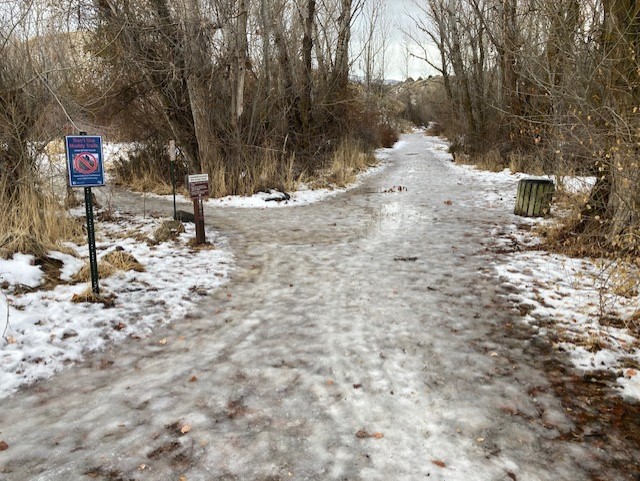boiseparks's tweet photo. Trails across the foothills are wet and muddy after the warmer weather. Even all-weather Ridge to Rivers trails are too wet for responsible use this week. Please give the trail system a break and use the Boise River Greenbelt for recreation until things have a chance to dry out. https://t.co/od5nVY5HMy