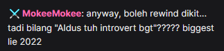 Gimana menurut kalian? Aldus introvert banget tau, klo gw nyorocos ma kalian berati gw anggap deket..