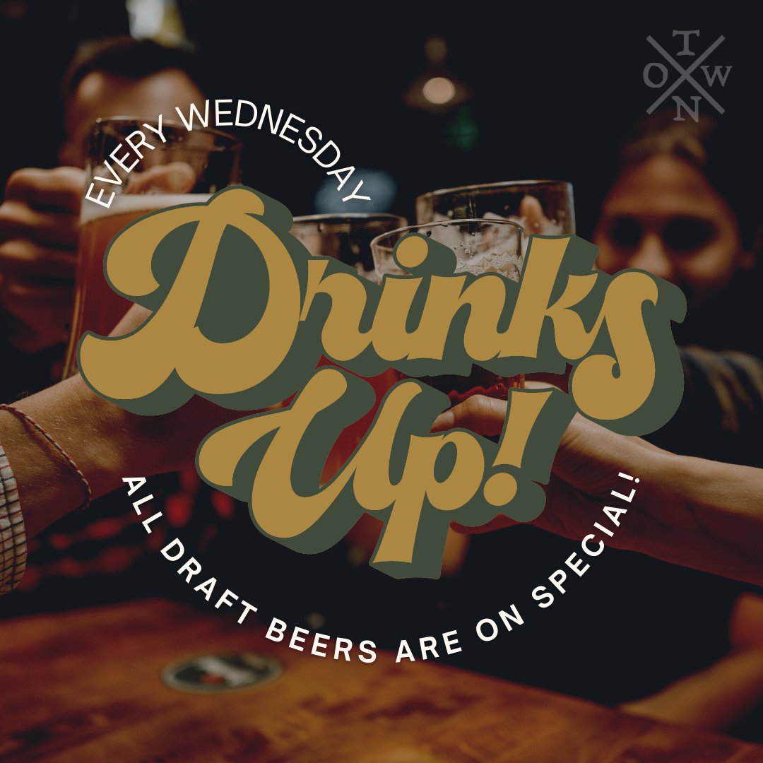 It's still too cold to be outside. Come grab a $4 pint and some hot food!