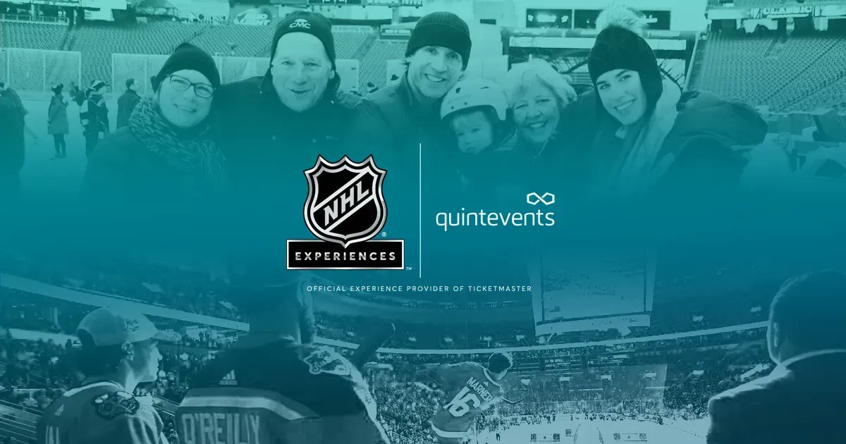 Quint partners with <a href="/Ticketmaster/">Ticketmaster</a> to be the Official Experience Provider of the biggest games in the NHL®. NHL Experiences™ offers hockey fans unmatched access with inclusions like:

🏒Pre-game hospitality
🏒On-ice photo ops
🏒Player meet &amp; greets

 More: quintevents.com/official-partn…