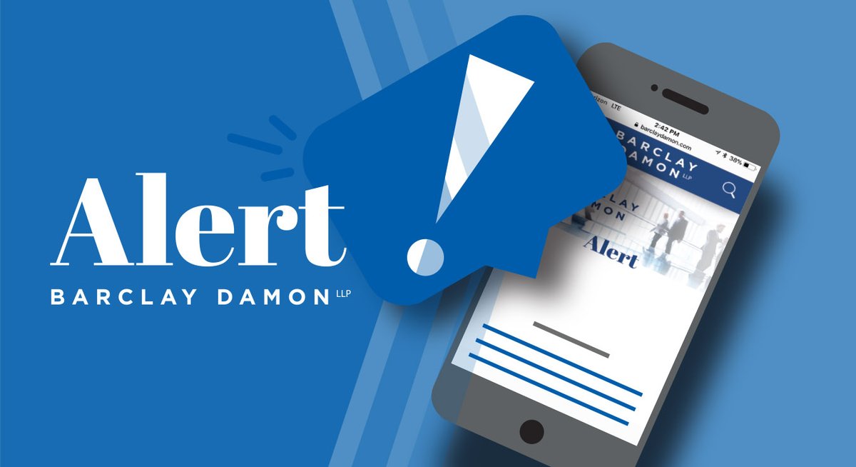 BarclayDamonLLP's tweet image. “Electronic Workplace Posters Now Mandatory in New York State” —Learn more in this Labor &amp;amp; Employment Practice Area alert from Megan Bahas, of counsel.

Click here to learn more: barclaydamon.com/alerts/electro…
#laborandemployment #workplacelaws #nyslaborlaws