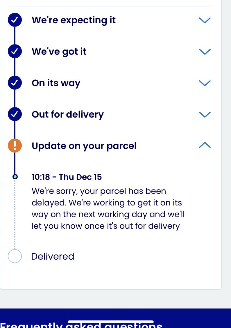 @ASOS_UK @Evri_HereToHelp This is becoming a joke now!! I ordered in November for a Christmas present, no delivery update and just keep getting told to wait 2 working days and refusing to refund me!! Now been told to wait 10 days with no response!!! #ASOS #EVRI