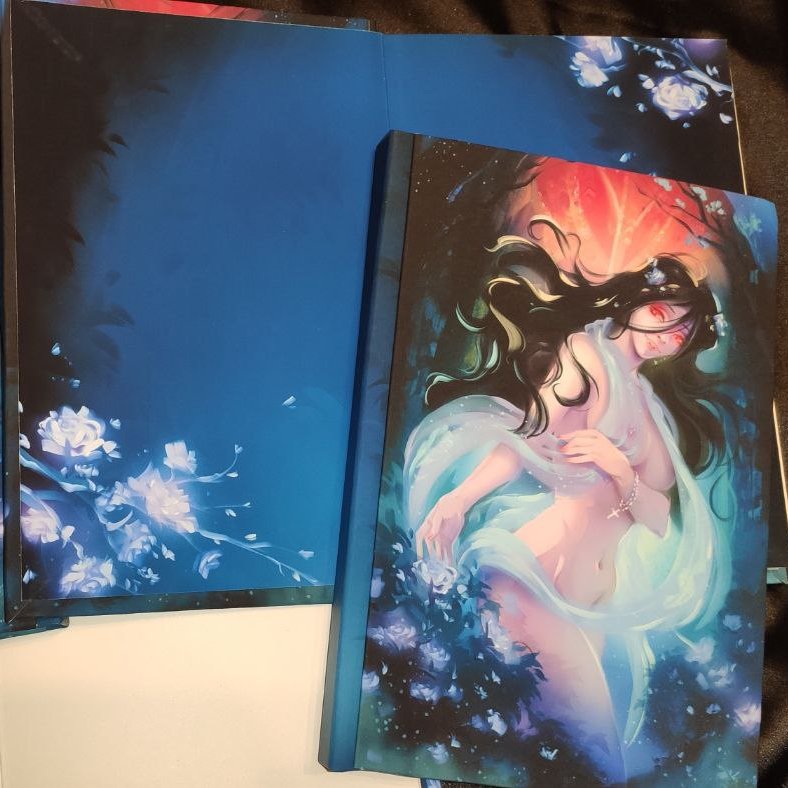 _MikHell_'s tweet photo. Oh guys! I received a notebook with my Rosalia. Notepad is incredibly cool and tactile. I can't wait for spring when I can break away from my graphics tablet and draw boobs in this notebook with traditional materials =D https://t.co/zTF80B6K3t
