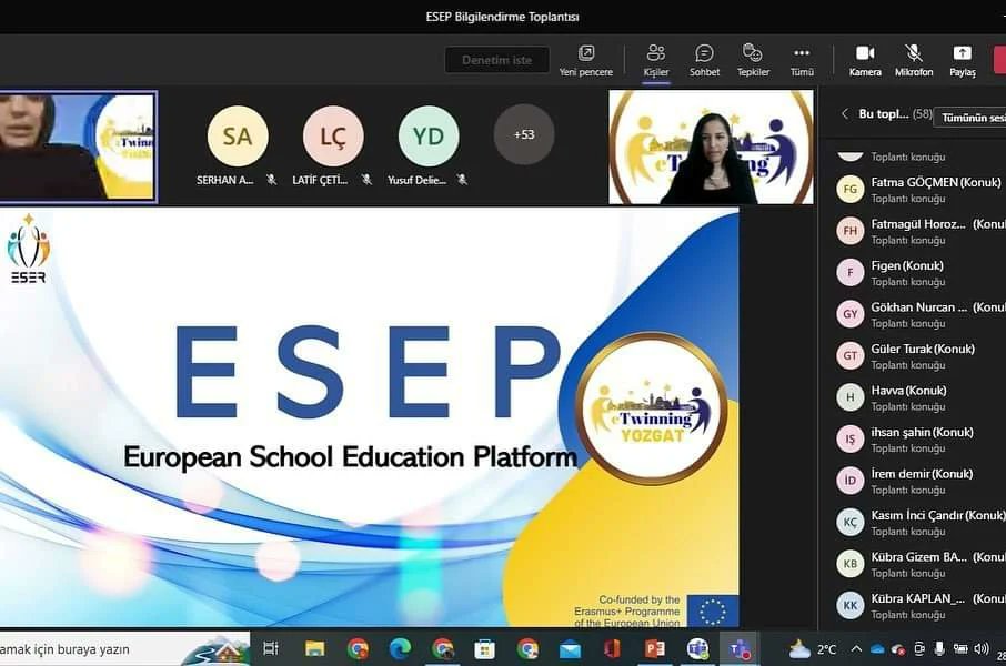 eTwinningYozgat's tweet photo. İl Milli Eğitim Müdürlüğümüz tarafından organize edilen ESEP ve eTwinning tanıtım toplantısı, proje sunumları eşliğinde gerçekleştirilmiştir. Toplantıya katılan tüm yönetici ve öğretmenlerimize teşekkür ediyoruz.

@yozgatilmem 
@YozgatValiligi 
@mebyegitek https://t.co/mkmobwYUIJ