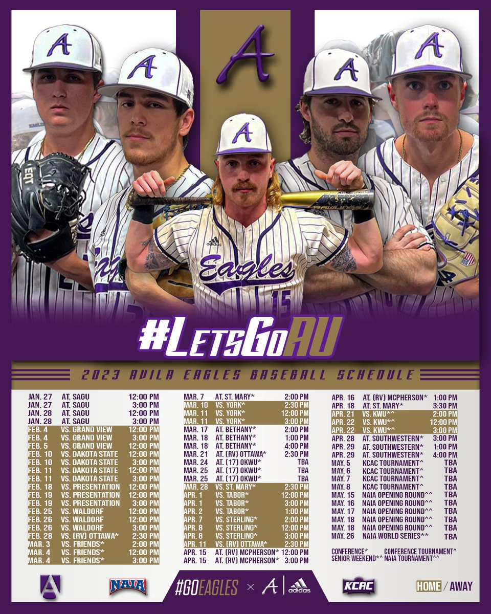 AvilaBaseball's tweet photo. 𝘼 𝙣𝙚𝙬 𝙚𝙧𝙖 𝙗𝙚𝙜𝙞𝙣𝙨…

#GoEagles | #DC12 | #LetsGoAU https://t.co/jymZzrLu5T