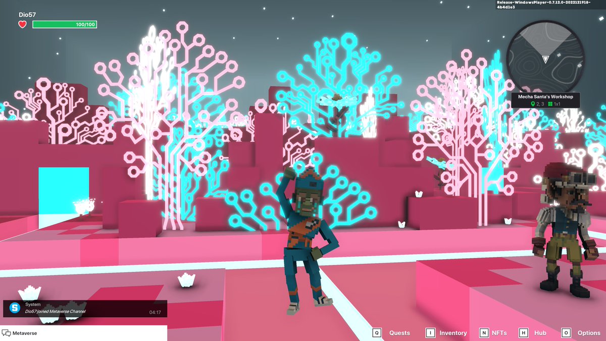 StaceyD34843255's tweet photo. @TheSandboxGame I found  the circuit board trees! 🤖🎄 I participated in the #SeasonsGreetingsTSB challenge for a chance to win an NFT! https://t.co/d60XIJ7DNI