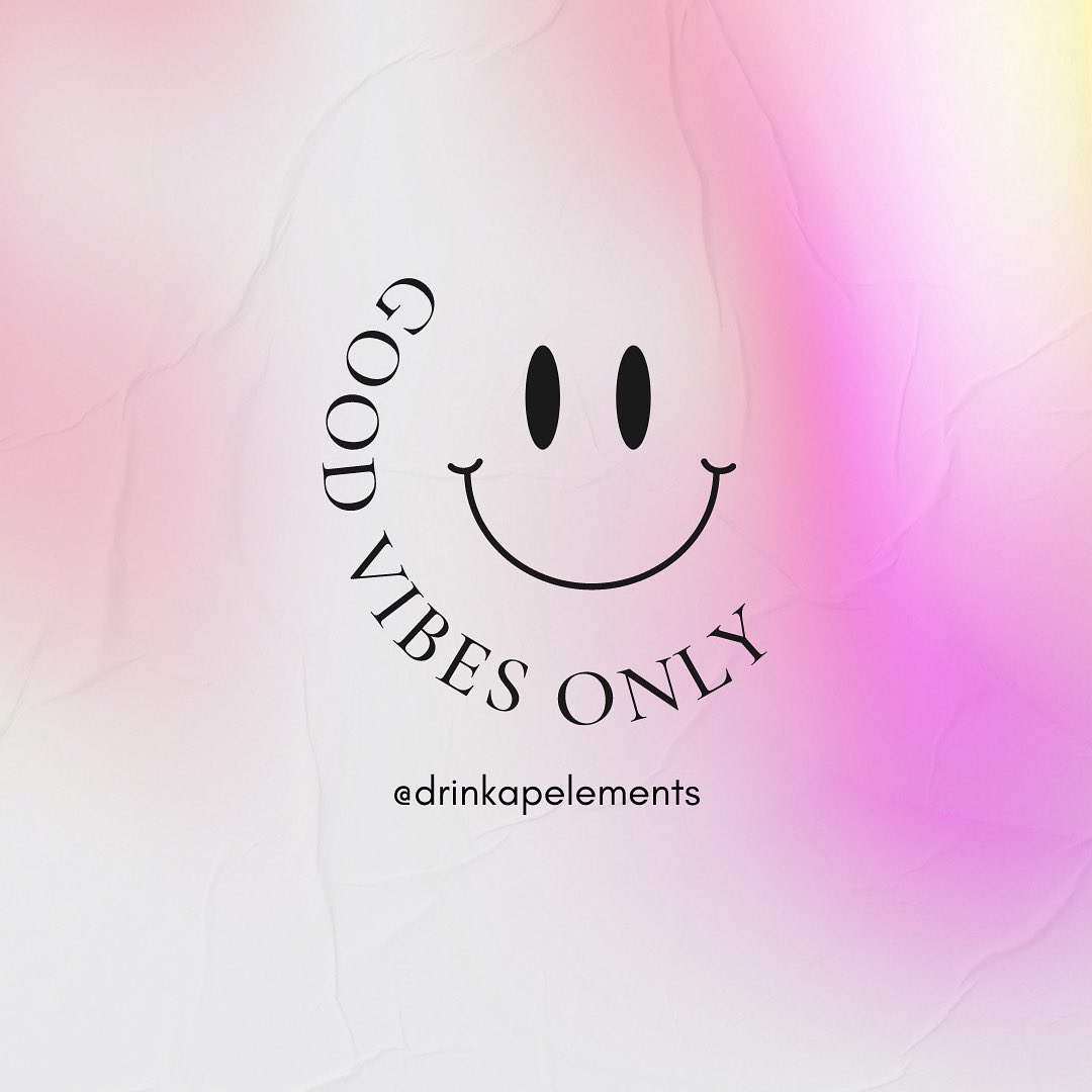 drinkapelements's tweet photo. Stay positive and the world will follow.

#UnlockTheSuperYou
#MintHappiness
#ApeInOnHealth
#StayHealthyStayBullish https://t.co/ZXZZgTzl4x